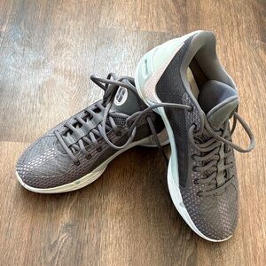Nike Gray and White Women's Sneakers